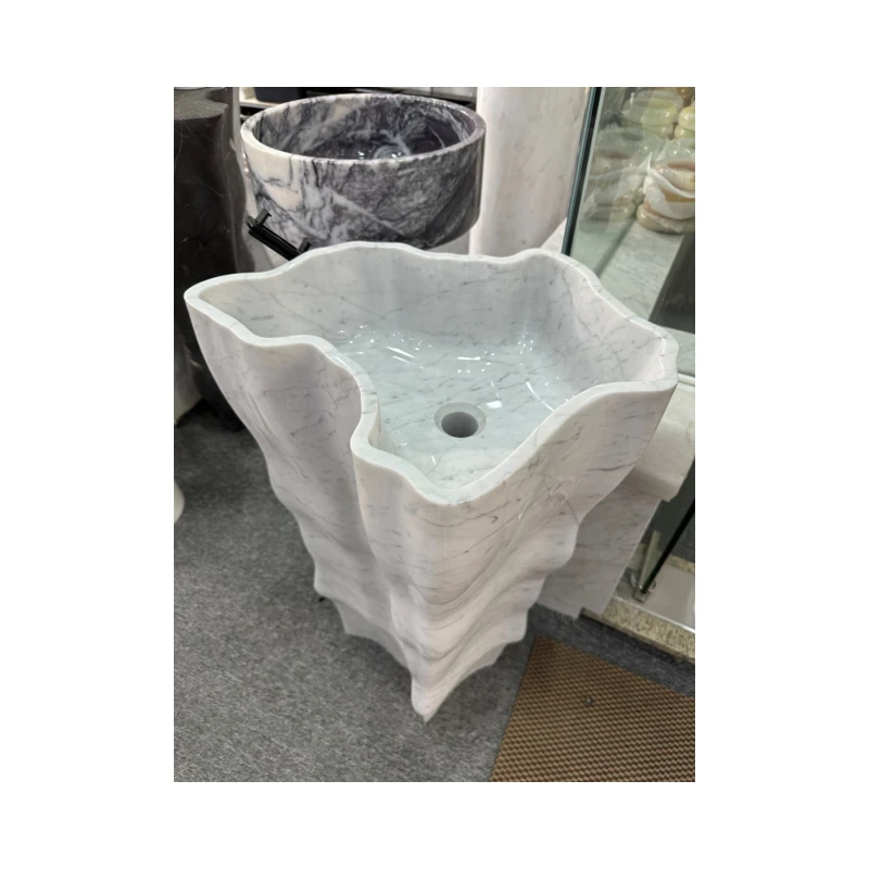Carrara White Marble Washbasin Carrara White Marble Washbasin